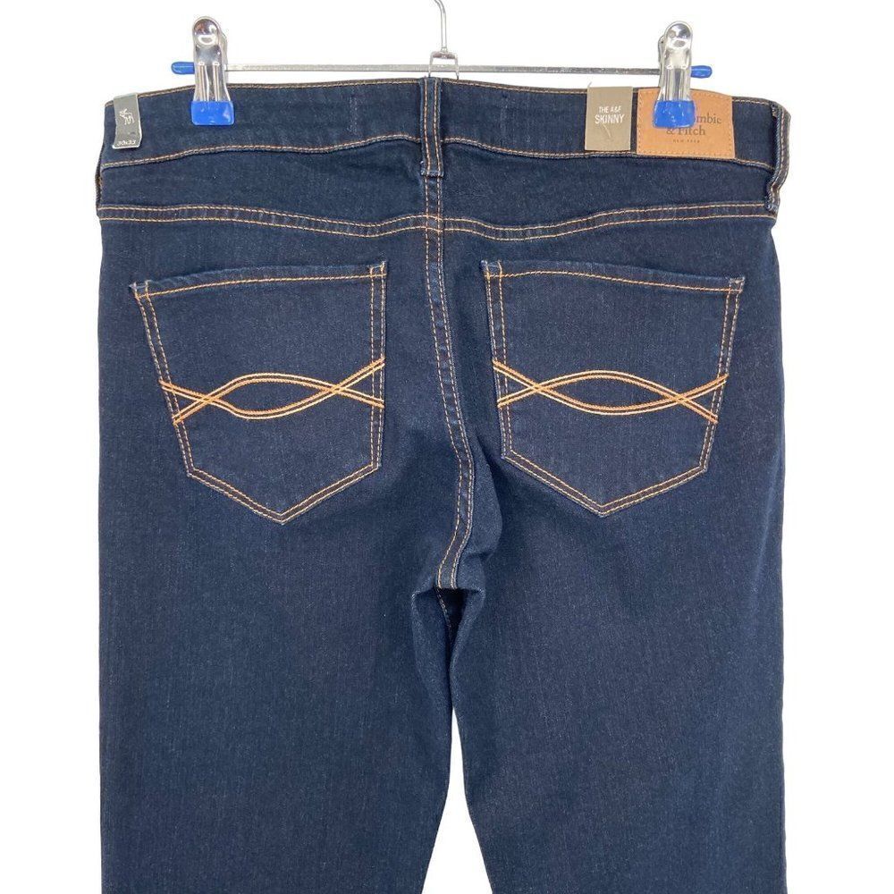 Abercrombie &‎ Fitch The A&F Skinny Jean NWT Size 10R 30X33 - Picture 8 of 11